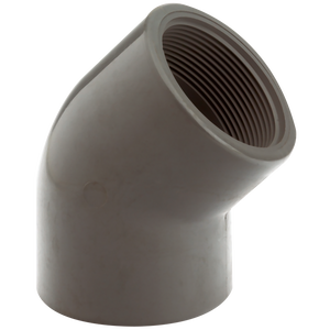 UPVC PLAIN/THREAD 45  ELBOW
