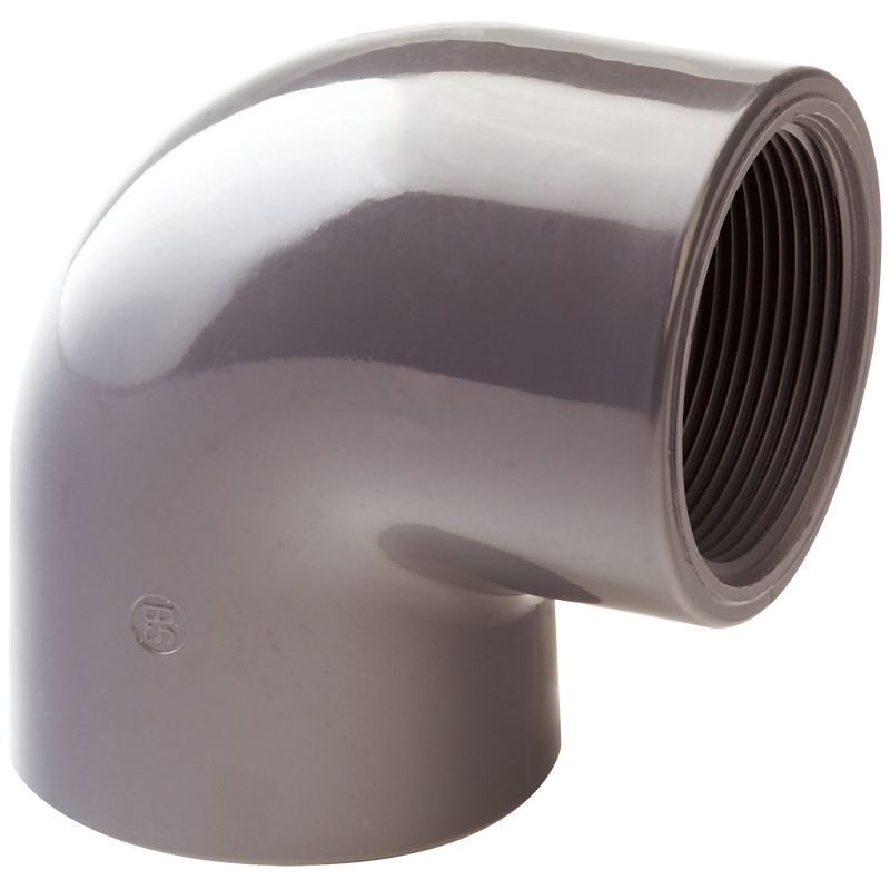 UPVC PLAIN/THREAD 90 ELBOW