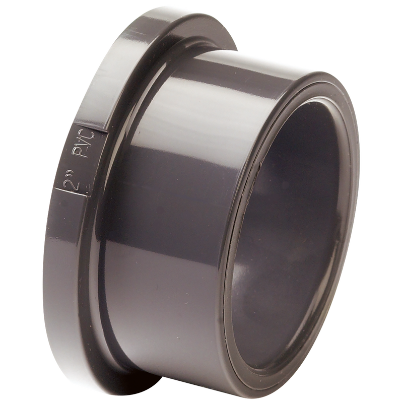 110MM UPVC STUB FLANGE SERRATED FACE