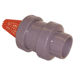 UPVC FOOTVALVE STRAINER  EPDM