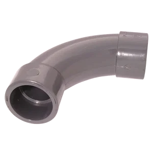 ID SOLVENT BEND 90 S/R UPVC DGREY