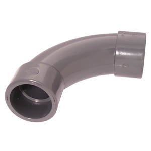 ID SOLVENT BEND 90 S/R UPVC DGREY