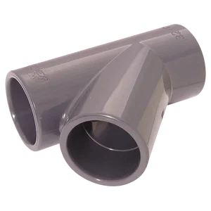 ID SOLVENT EQUAL 45TEE UPVC DGREY