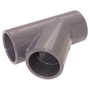 ID SOLVENT EQUAL 45TEE UPVC DGREY