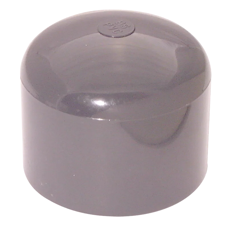 ID SOLVENT BLANKINGCAP UPVC DGREY
