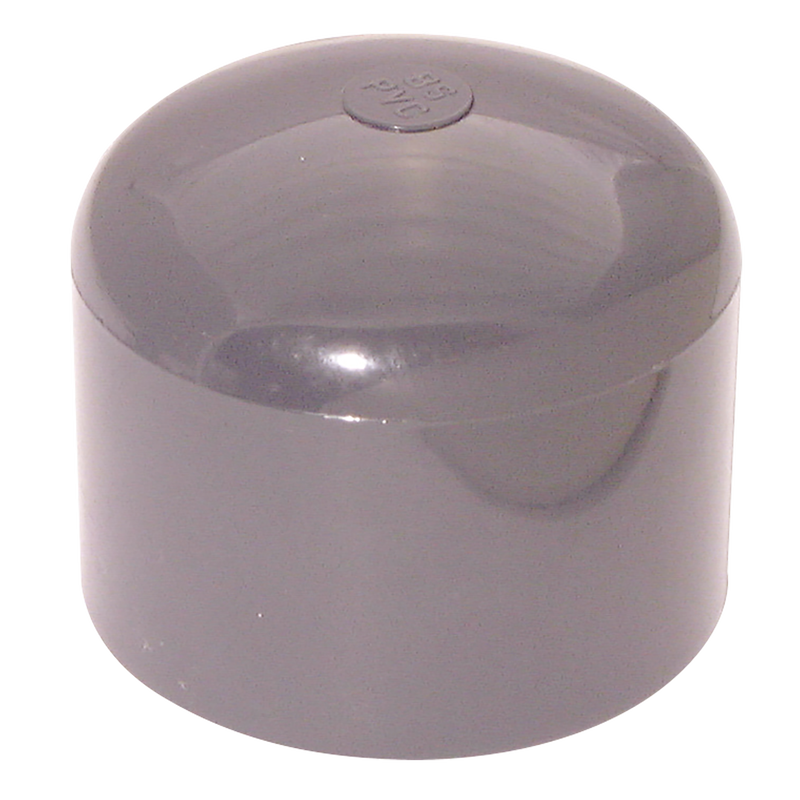 ID SOLVENT BLANKINGCAP UPVC DGREY