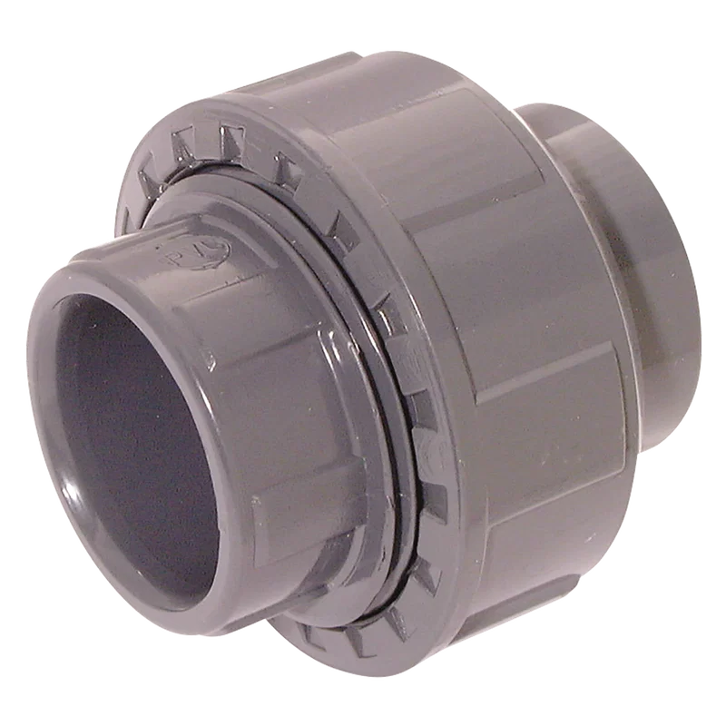 ID UPVC SPLIT UNION DGREY