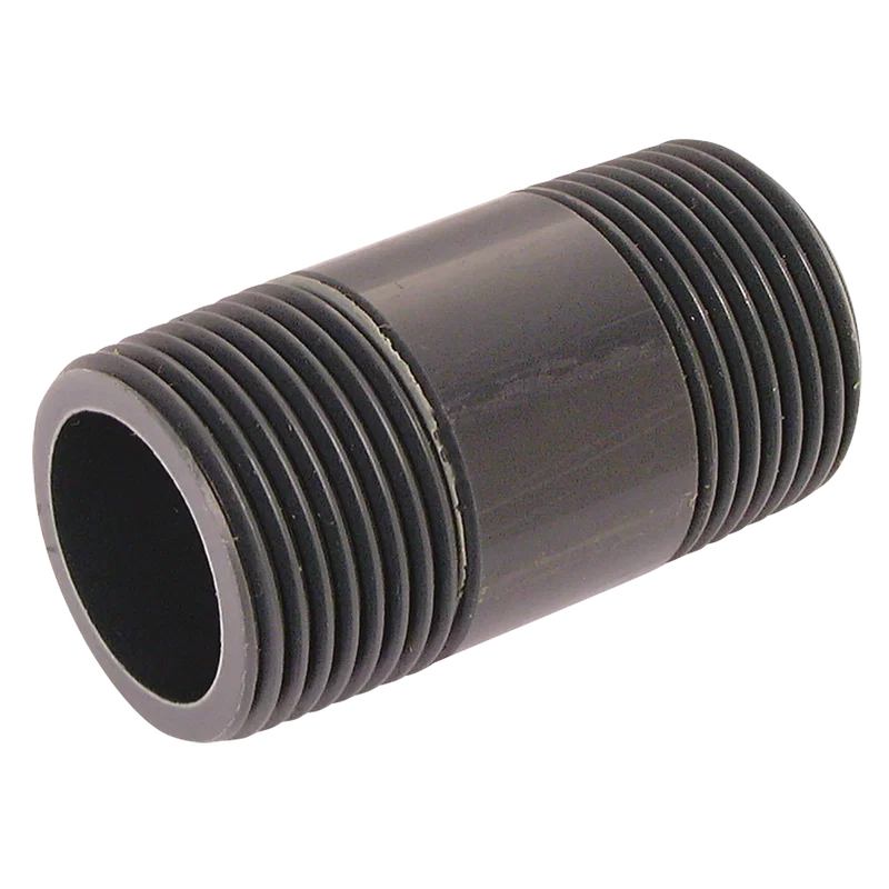 ID UPVC EQUAL BARREL NIPPLE DGREY