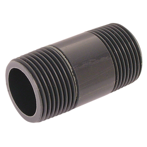 ID ABS  EQUAL BARREL NIPPLE LGREY