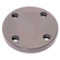 1     ID UPVC FLANGE BLANK PN16 DGREY