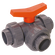 1 ID UPVC BALL VALVE L-PORT 3-WAY