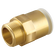 15MM X 1/2 BRASS MALE COUPLER