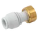 15MM OD X 1/2 BSP STRAIGHT TAP CONECTOR