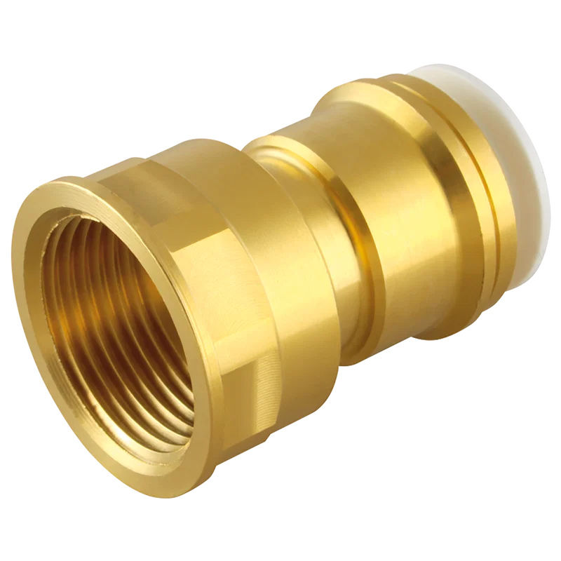 22MM X 1 BRASS FEMALE CYLINDER ADAPTOR