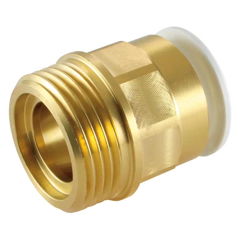 22MM X 1 BRASS MALE CYLINDER ADAPTOR