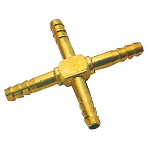 ID BRASS EQUAL HOSETAIL CROSS