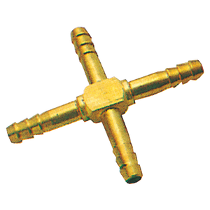 ID BRASS EQUAL HOSETAIL CROSS