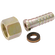 1/2  BSP FEM  X 1/2   STEEL PLATED F/F