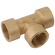 1 BSPP BRASS FEMALE TEE EQUAL