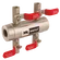1/2 BSPT IN X 4 WAY 1/4 BSPT OUT ST.ST