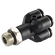 4MMOD X 1/4 DBL Y CON TUBE X MALE BSPP