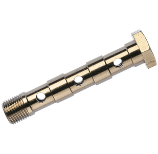 BSPP TRIPLE BANJO STEM