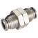 1/8  OD EQUAL BULKHEAD NICKEL PLATED