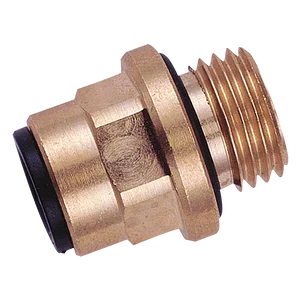 OD X 1/4 BRASS STRAIGHT ADAP