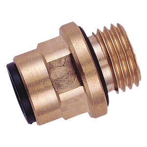 OD X 1/4 BRASS STRAIGHT ADAP