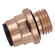 6MM OD X 1/8 BRASS STRAIGHT ADAP