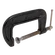 4 CAST IRON-T SHAPED THREADS  G CLAMP