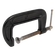 4 CAST IRON-T SHAPED THREADS  G CLAMP