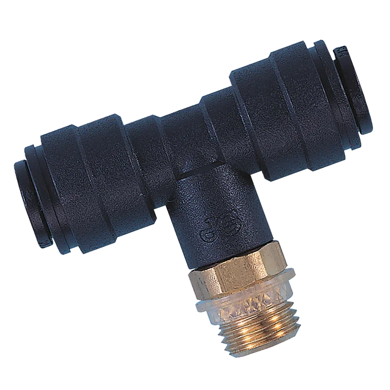 SWIVEL TEE BRASS OD6 1/4