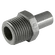 3/8 OD X 1/4 BSPP MALE STEM ADAPTOR