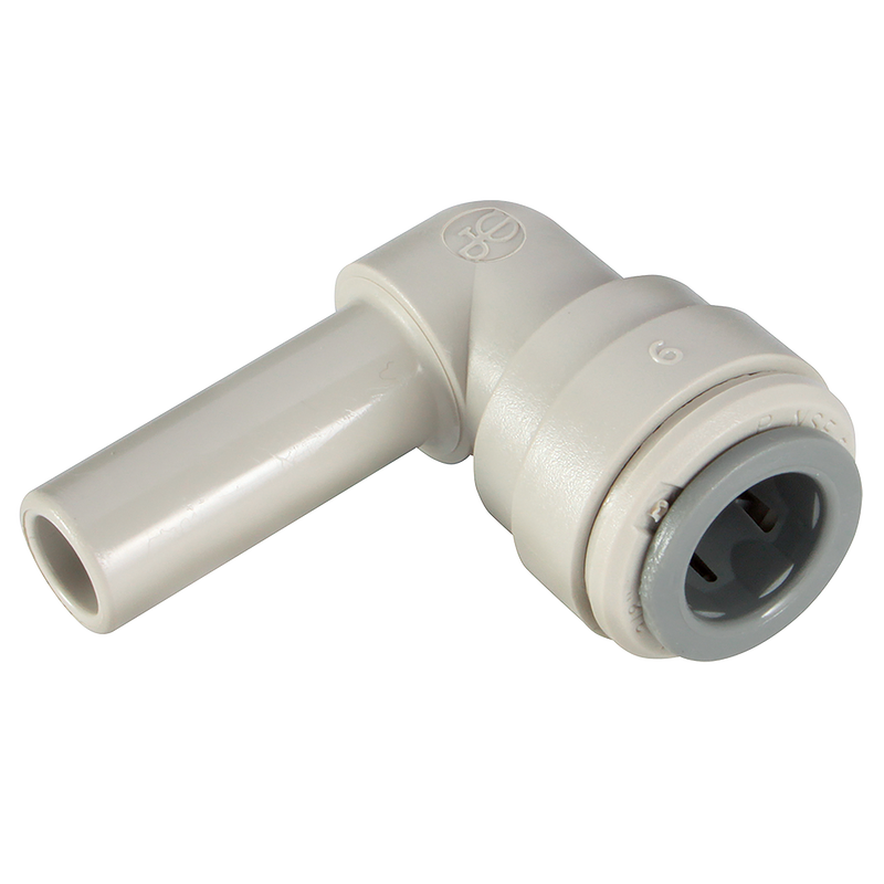3/8 OD X 5/16OD TUBE STEM ELBOW