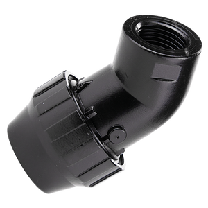 BSPPF X TUBE QL 45  ELBOW ALUM