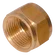 1/2  OD BRASS NUT