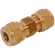 1/2  OD EQUAL BRASS CONNECTOR