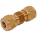 1/2  OD EQUAL BRASS CONNECTOR
