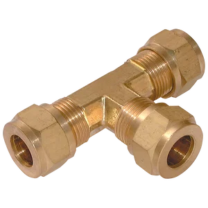 OD EQUAL BRASS TEE