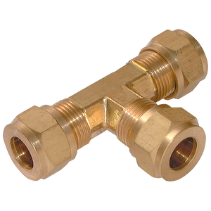 OD EQUAL BRASS TEE