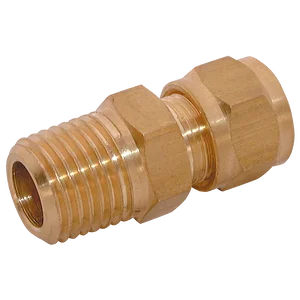 OD X BSPT BRASS MALE STUD