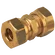 1/2 OD EQUAL BRASS COUPLING
