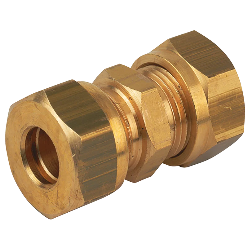 OD EQUAL BRASS COUPLING