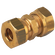 1/2 OD EQUAL BRASS COUPLING
