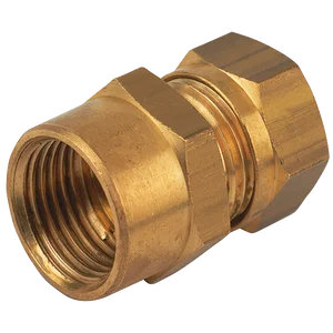 OD X BSPP FEM  BRASS STUD