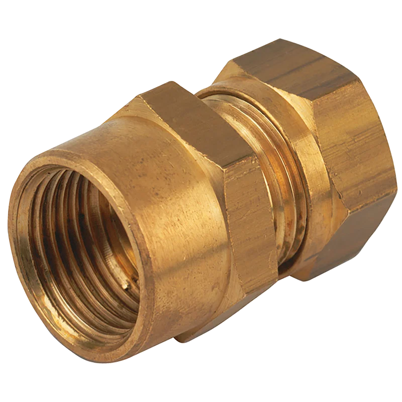 OD X BSPP FEM  BRASS STUD