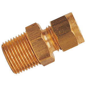 OD X BSPT MALE BRASS STUD