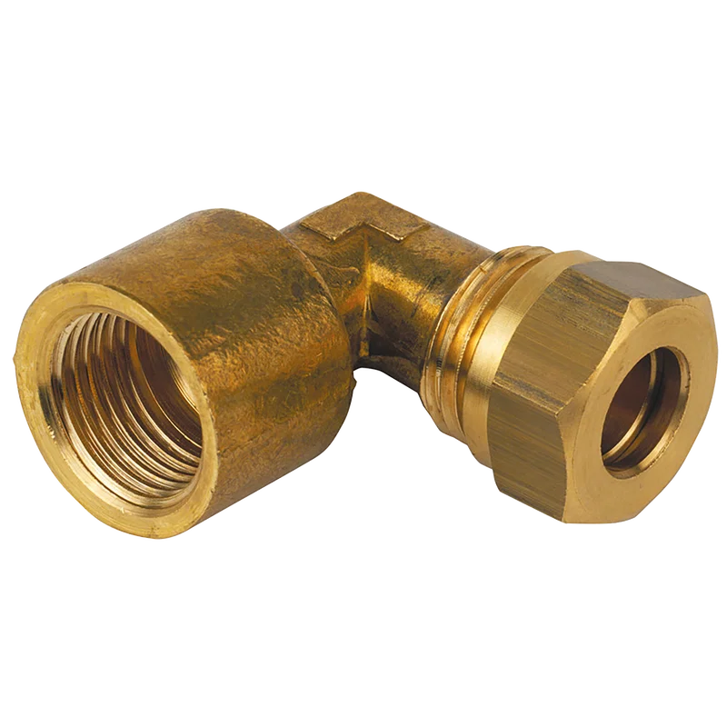 OD X BSPP FEM  BRASS ELBOW