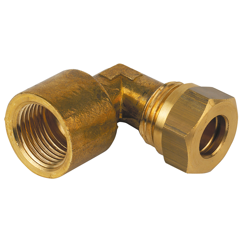 OD X BSPP FEM BRASS ELBOW
